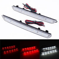 2 Pcs Car Rear Bumper Reflector Lights