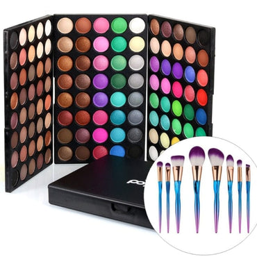 Pro Makeup Set 39 Colors Multicolor Shimmer Glitter Matte Long Lasting Eyeshadow Palette Blush Power Lipstick Maquillaje Mujer - east2cart.uk