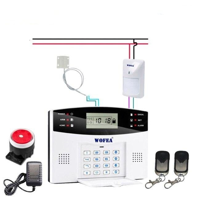 APP Control Home Security GSM Alarm System