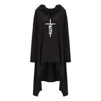 Faith Letters Print Women's Hoodies - east2cart.uk