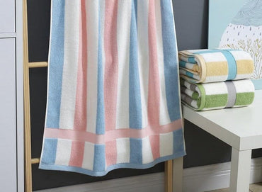 70x140cm Oversized Quick Drying Cotton Bath Towels - east2cart.uk