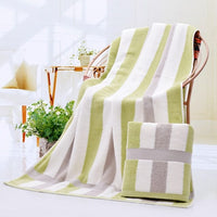 70x140cm Oversized Quick Drying Cotton Bath Towels - east2cart.uk