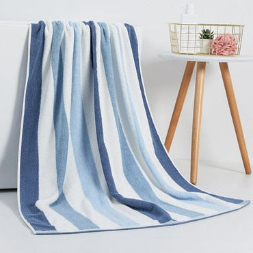 70x140cm Oversized Quick Drying Cotton Bath Towels - east2cart.uk