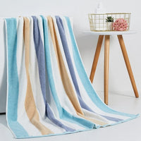 70x140cm Oversized Quick Drying Cotton Bath Towels - east2cart.uk