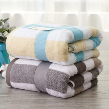 70x140cm Oversized Quick Drying Cotton Bath Towels - east2cart.uk