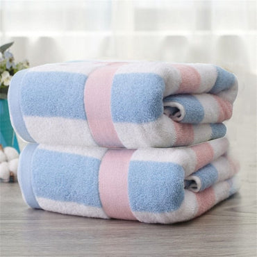 70x140cm Oversized Quick Drying Cotton Bath Towels - east2cart.uk