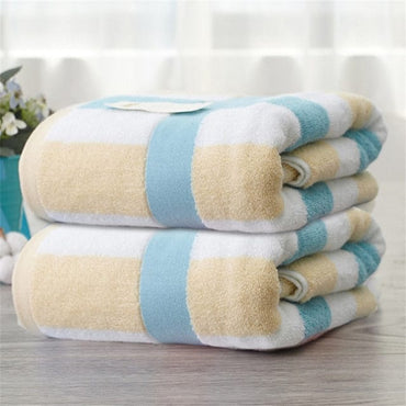 70x140cm Oversized Quick Drying Cotton Bath Towels - east2cart.uk