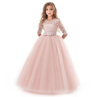 Girls Elegant Princess Party Dress