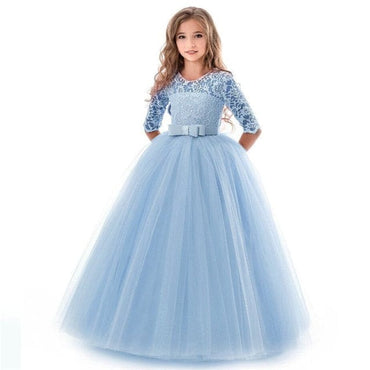 Girls Elegant Princess Party Dress