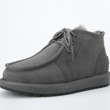 Wool Fur Lined Winter Warm Ankle Boot