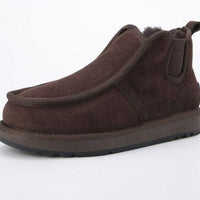 Wool Fur Lined Winter Warm Ankle Boot