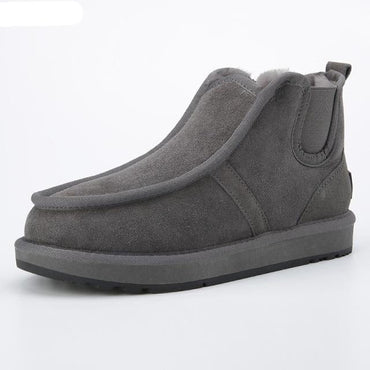 Wool Fur Lined Winter Warm Ankle Boot