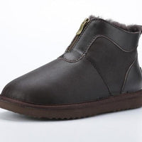 Wool Fur Lined Winter Warm Ankle Boot