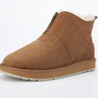 Wool Fur Lined Winter Warm Ankle Boot
