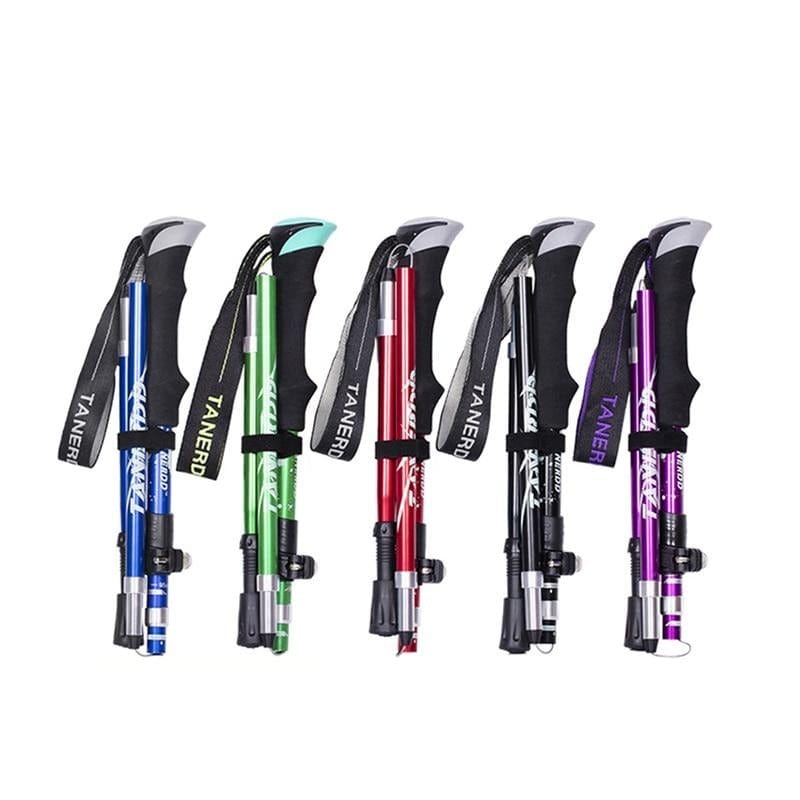 5-Section Outdoor Fold Trekking Poles - east2cart.uk