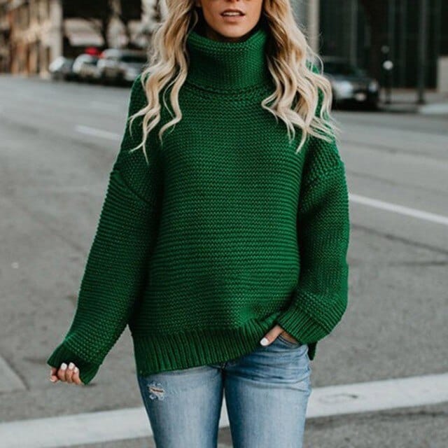 Turtleneck Oversized Sweater