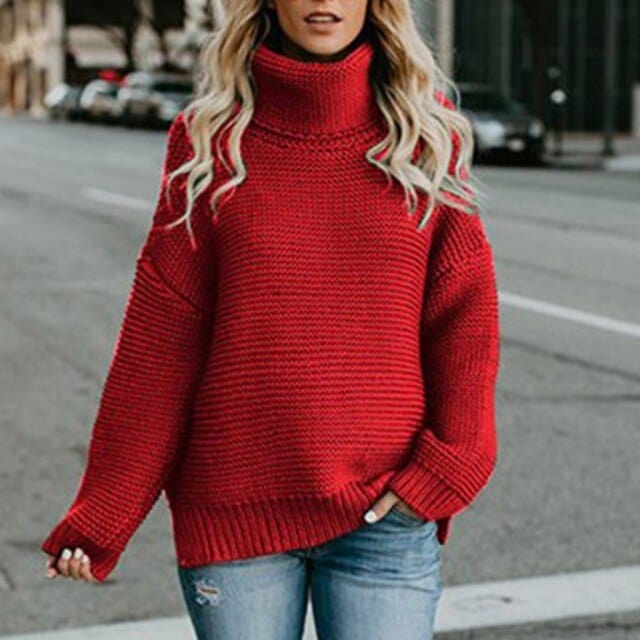 Turtleneck Oversized Sweater