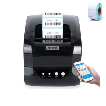 127mm/s USB port Barcode Label Printer - east2cart.uk