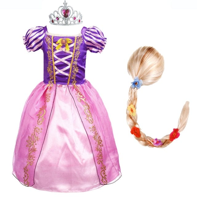 Girls Rapunzel Party Dress