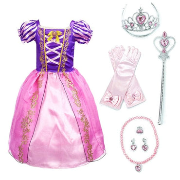 Girls Rapunzel Party Dress