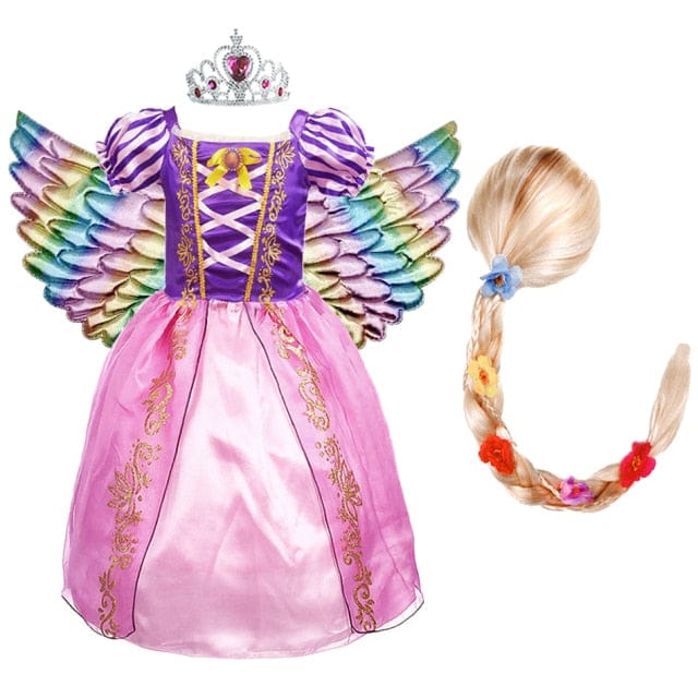 Girls Rapunzel Party Dress