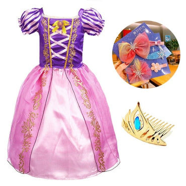 Girls Rapunzel Party Dress