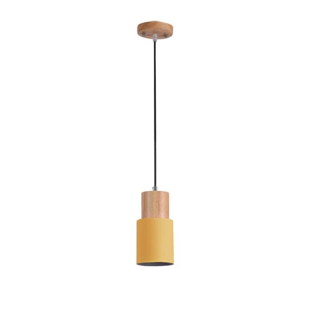 Nordic Wood Decor Hanging Pendant Light