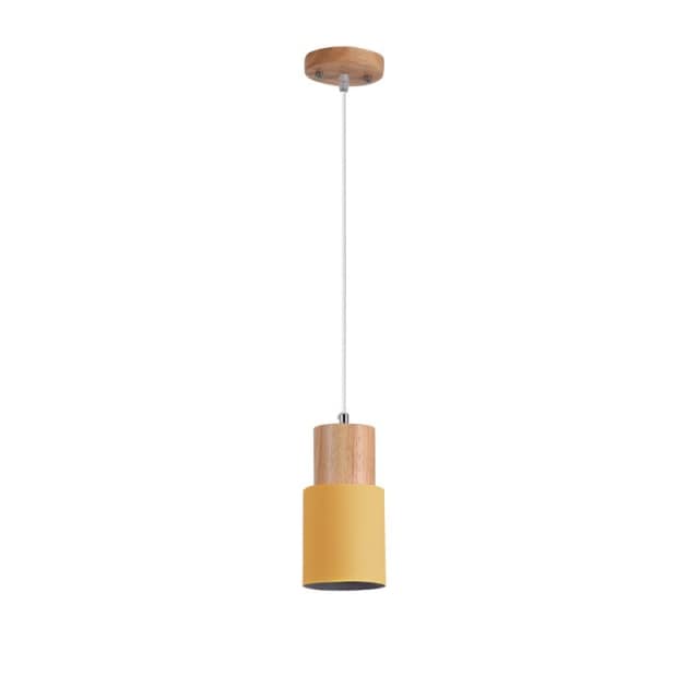 Nordic Wood Decor Hanging Pendant Light