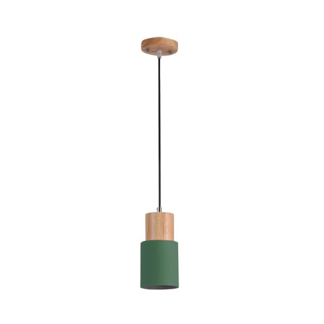 Nordic Wood Decor Hanging Pendant Light