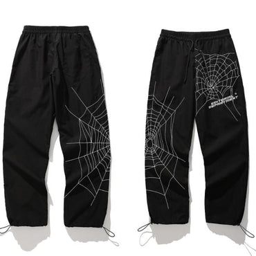 UNCLEDONJM Spider embroidery Baggy Harem Pants Streetwear Men 2020 Summer Hip Hop Casual Trousers Fashion Male Pants ED933 - east2cart.uk