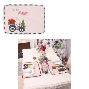 Christmas Table Linen Decoration