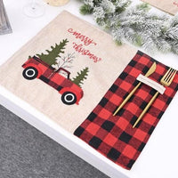 Christmas Table Linen Decoration