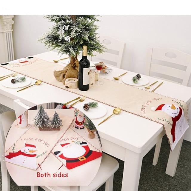 Christmas Table Linen Decoration