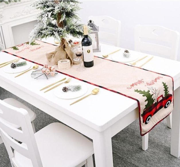 Christmas Table Linen Decoration