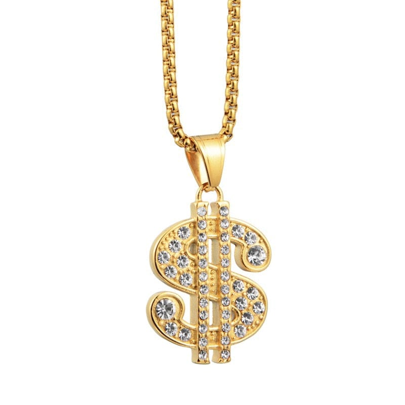 Dollar Sign Pendant - east2cart.uk