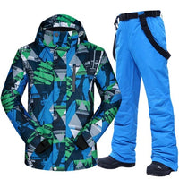 Ski Suit For Men Winter Warm Windproof Waterproof Outdoor Snow Jackets and Pants Hot Ski Equipment Snowboard Jacket Men Brand - east2cart.uk