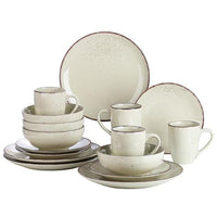 Vancasso Navia-MS 16/32/48-Piece Stoneware Ceramic Dinnerware Set with Dinner Plate,Dessert Plate,800ml Bowl, Mug Tableware Set - east2cart.uk
