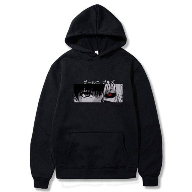 Anime Print Hip Hop Hoodie