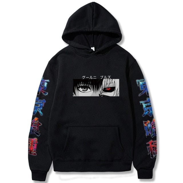 Anime Print Hip Hop Hoodie