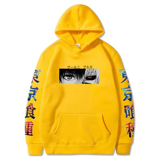 Anime Print Hip Hop Hoodie