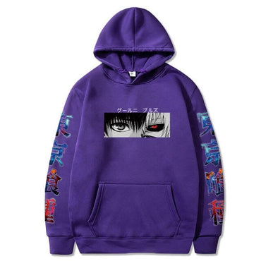 Anime Print Hip Hop Hoodie