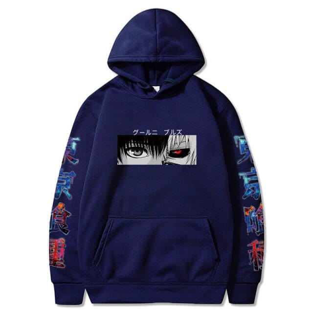 Anime Print Hip Hop Hoodie