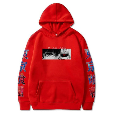 Anime Print Hip Hop Hoodie