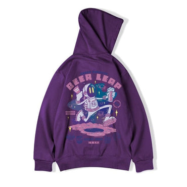 Winter Fleece Streetwear Hoodie