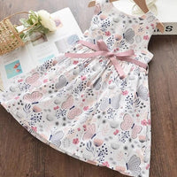 Girls Floral Party Dress