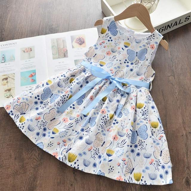 Girls Floral Party Dress