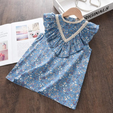 Girls Floral Party Dress