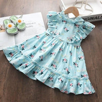 Girls Floral Party Dress