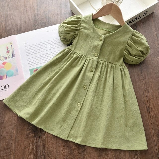 Girls Floral Party Dress