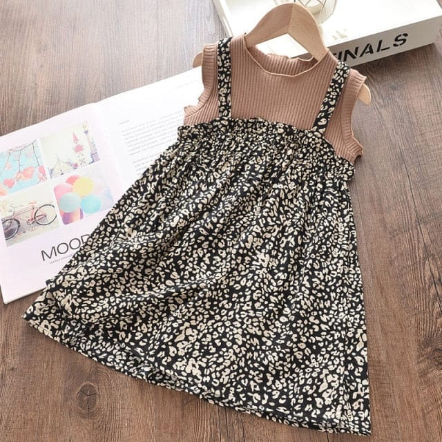 Girls Floral Party Dress